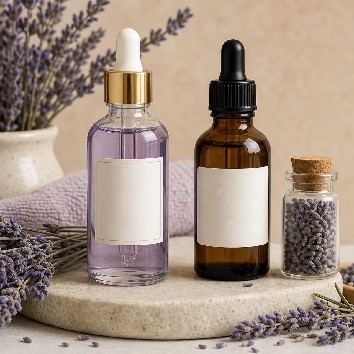 DeStress Bundle with Lavender Oil + Deep Stress Tincture